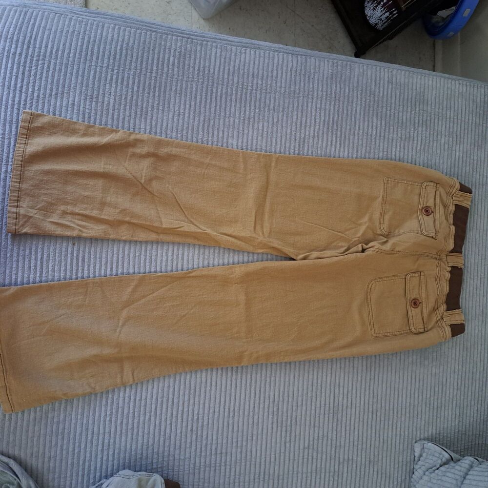 Flamingals Women's Cargo Pants Lot 3 Size M Cotton Blend Multi Pocket 30" inseam - Picture 6 of 9